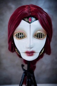 nonhumanmasque lady头壳 双层结构全头面具 (定金)定做