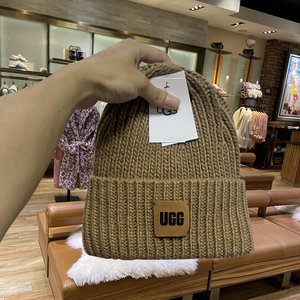 ugg帽子23款美国代购毛线帽秋冬男女新款温暖百搭潮流针织帽保暖