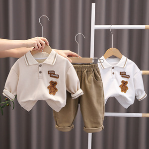 男宝宝套装0—1岁半婴儿3秋装4纯棉5儿童装小童衣服春秋6个月洋气