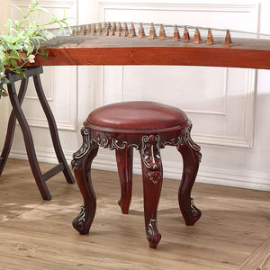 君琴古筝凳子练琴凳古筝圆凳琴凳42公分高中式古典钢琴凳梳妆凳.