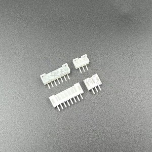 PH2.0 2.0MM接线端子 直针座弯针 插头 直脚白色连接器2P3P4P5P6P