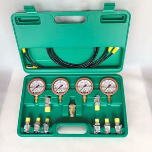 挖掘机液压油测压表测试表量压力检测仪精准测压盒先导泵高压仪表