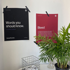 构图之前[文字排版]红黑设计艺术排版墙贴装饰画芯墙面海报组合