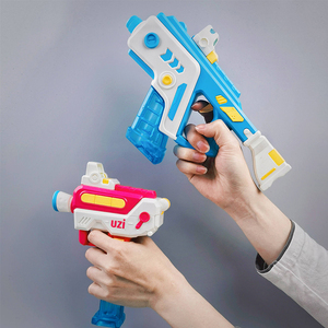 儿童uzi乌兹电动水枪玩具连发高压喷水维克托滋水枪格洛克泼水节