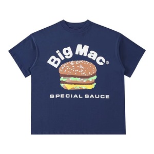 CPFM BIGMAC小众潮牌巨无霸汉堡美式高街男女情侣宽松短袖T恤