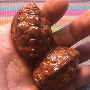 大橄榄核把件富甲天下巴西橄榄核雕刻乌龟壳龟甲招财文玩核雕纯手