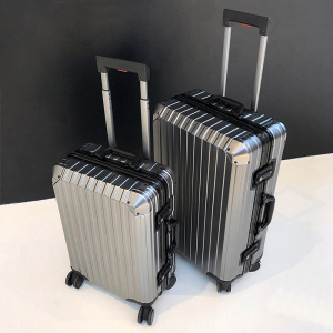 tumi/途明全镁铝合金登机箱密码箱男拉杆箱包全金属万向轮行李箱