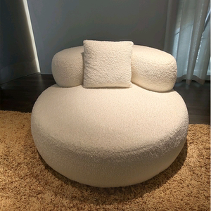圆形单人沙发