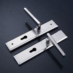 通用型卫生间门锁 小锁舌锁子 门锁 通用型活动板房家用开0人付款34