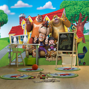 立体3d动漫背景墙壁纸