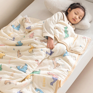 儿童夏凉被婴儿空调被宝宝幼儿园专用新生夏季薄款小被子午睡盖毯
