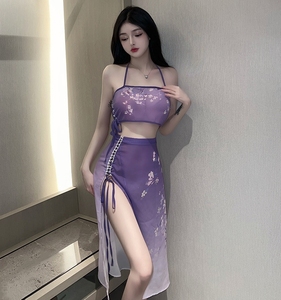 【紫色妖姬】新中式国风马面裙套装高级感秋季设计感小众汉服裙子