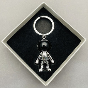 lv&gedete 定制情侣汽车钥匙扣挂件太空人宇航员钥匙链女包包挂饰