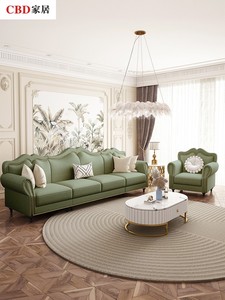 CBD轻奢直排科技布沙发异形创意小户型客厅组合四人佛山品牌家具