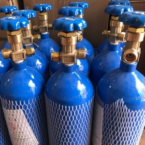 工业氧气瓶15L便携式小氩气氮气氦气小型华宸用焊接罐钢瓶无缝