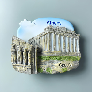 希腊雅典地标帕特农神庙创意磁力贴旅游纪念家居装饰工艺品冰箱贴