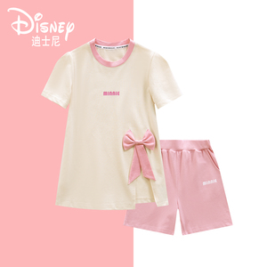 Disney/迪士尼夏季百搭儿童可爱短袖套装萌娃暑期穿搭XHE2ZZ924
