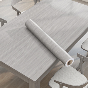 加厚木纹桌面贴纸桌布防水自粘墙纸家具翻新改色贴膜桌子书桌桌贴