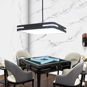 打麻将专用灯麻将灯升降吊灯麻将灯落地式棋牌室专用灯简约超亮