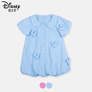 Disney/迪士尼夏季新款儿童连衣裙女卡通玩偶中长裙女童XHR2ZQ115