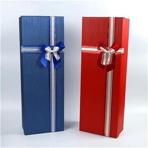 高档十字结花束礼品礼物礼盒鲜花盒子玫瑰花长条长方形花艺包装盒