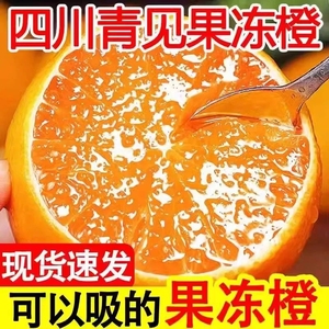 正宗四川青见果冻橙新鲜现摘10斤手剥柑橘子特产当季水果大桔子