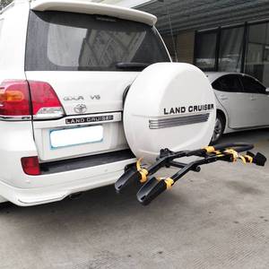 拖赢 汽车后挂式自行车架suv车载单车架折叠拖车方口车尾架后挂架