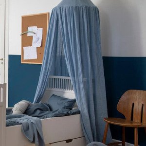 SEBRA丹麦 Sebra 床幔纯棉材质安全遮光童话氛围婴儿床配件