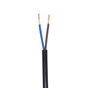 纯铜电线电缆金环球RVV2芯0.3/1.5/0.75/平方护套软电0线源控制信