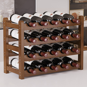 红酒瓶架台面置物架家用红酒架子葡萄酒架桌面整理酒柜酒瓶收纳架