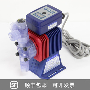 计量泵电磁隔膜自动加药水处理耐酸碱泵流量可调节泵制冰机盐水泵
