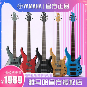 YAMAHA雅马哈贝斯TRBX174 304四弦305五弦初学者被主动电贝司BASS