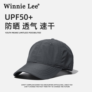 Winnie Lee棒球帽男夏季户外防晒帽大头围鸭舌帽休闲透气遮阳帽子