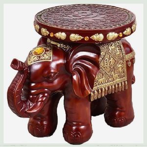 大象坐凳入门大象换鞋凳最新款门口可坐吉象艺术凳子创意客厅儿童