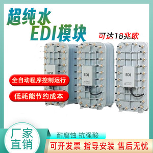 EDI模块超纯水设备ro反渗透净水器水处理EDI除盐设备工业去离子水