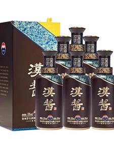 贵州名酒汉酱酒（3.0）51度500m l *1瓶 酱香型白酒送家人朋友