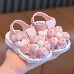 巴拉巴拉儿童凉鞋女0-4岁公主鞋夏季宝宝鞋子女软底婴儿鞋学步鞋