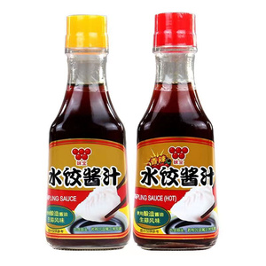 包邮台湾进口味全水饺酱汁原味香辣味蘸酱沾拌料面食饺子伴侣酱油