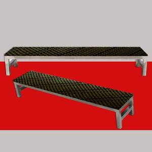 免安装一步梯台阶铁木脚踏板合影凳婚庆舞台平台踏步阳台一字梯