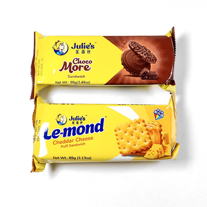 临期特价进口茱蒂丝巧克力夹心饼干雷蒙德乳酪夹心饼干休闲零食