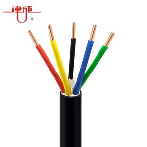 津成电缆WDZB-YJFE0.6/1KV-5*6低烟无卤铜芯电缆1米