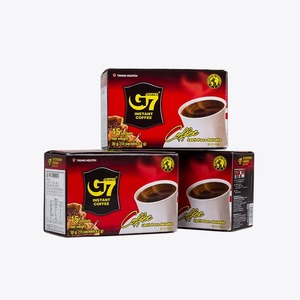G7黑咖啡速溶30条越南原装进口美式纯黑无蔗糖0脂礼盒装百补正品