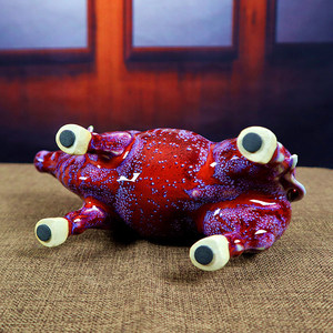 禹州钧窑五牛图商务礼品办公室台面摆件钧瓷大宋官窑同款五牛纳祥