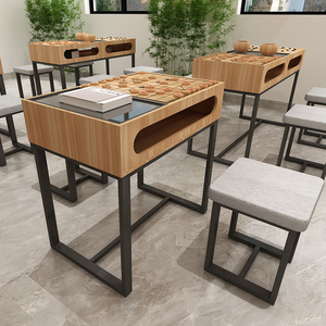 21同款货源xys程咬金淘宝中国象棋桌子围棋桌棋盘桌日式围棋桌椅