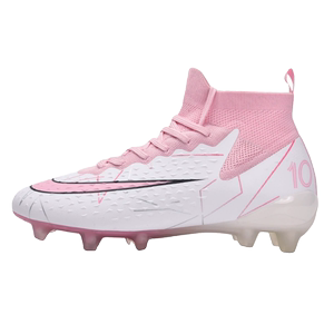 卡美尔C罗新款粉色足球鞋男女学生碎钉成人比赛长钉儿童梅西