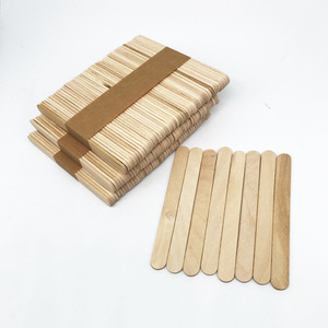 厂家冰棍棒雪糕棒原色滴胶搅拌棒幼儿园手工diy拼插玩具材料