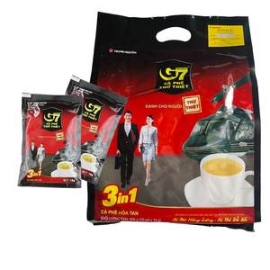包邮正品越南G7咖啡800g中原三合一速溶咖啡粉50小包即溶咖啡速饮