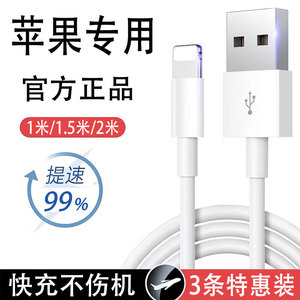 苹果官网官方旗舰店数据线原装USB线快充线 iphone手机苹果充电线