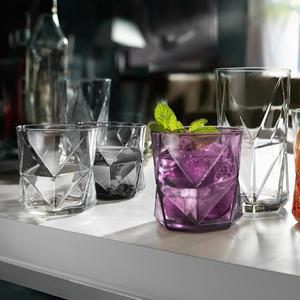 意大利进口欧利卡斯欧匹家用几何玻璃水杯威士忌杯