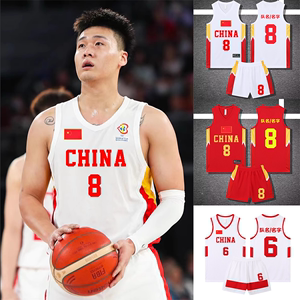 新款中国队CUBA篮球服套装男美式球衣定制学生训练比赛队服背心女